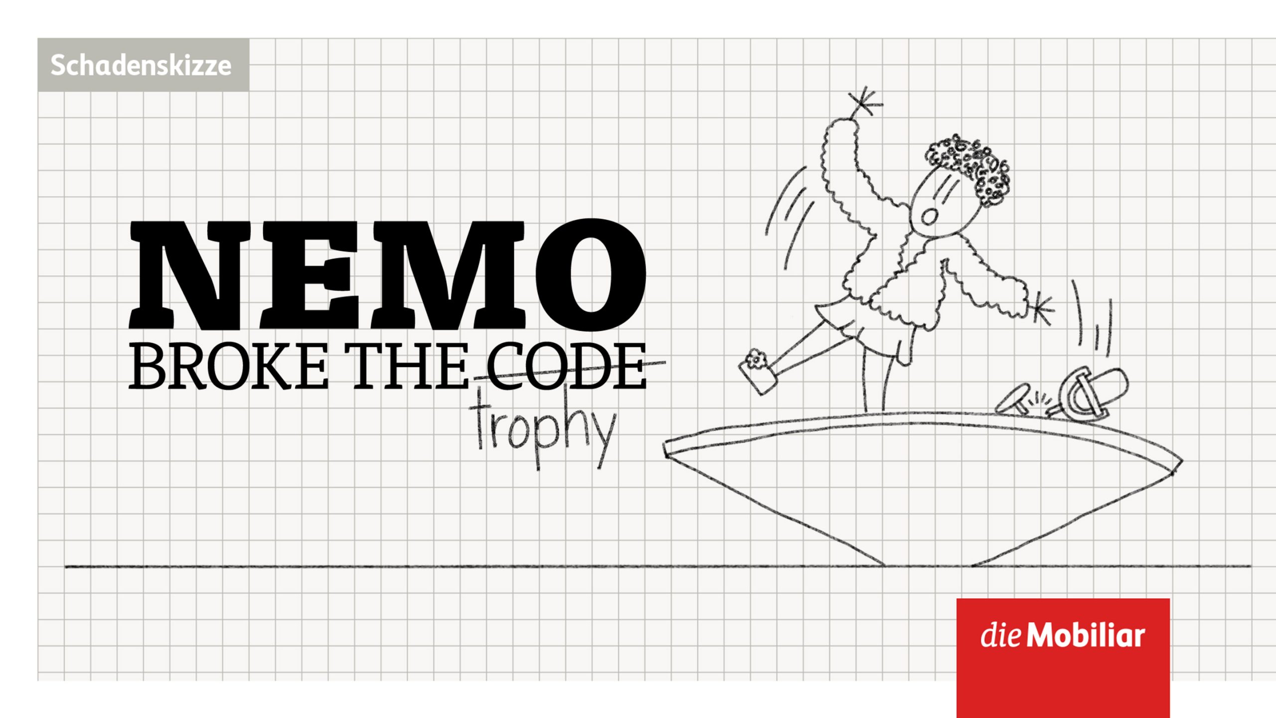 Nemo Broke the trophy: die Real-Time-Kampagne, die die ganze Schweiz zum Lachen brachte. Creative Lead Wolfgang Bark