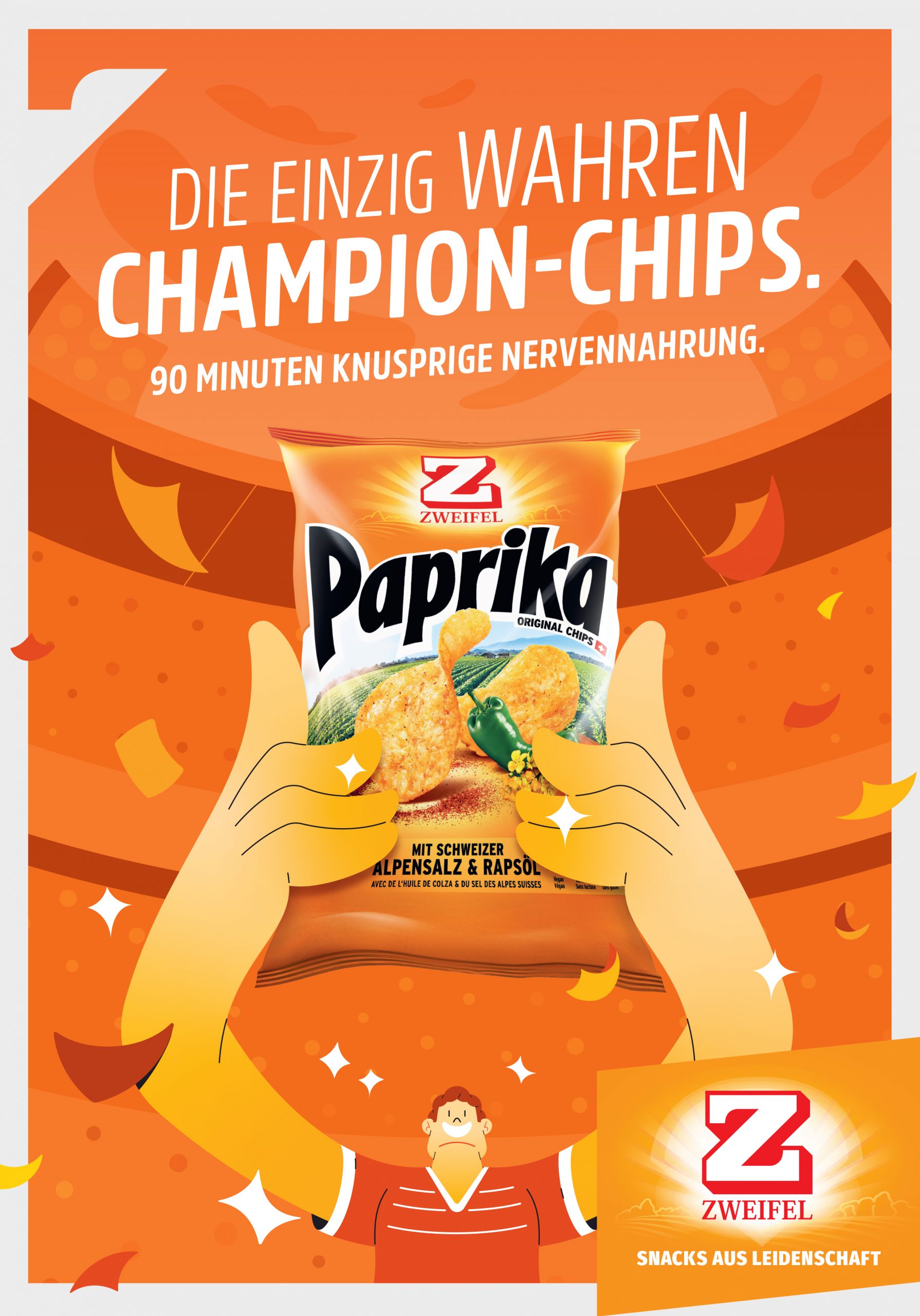 Paprika Champion-Chips mit Creative Lead von Wolfgang Bark