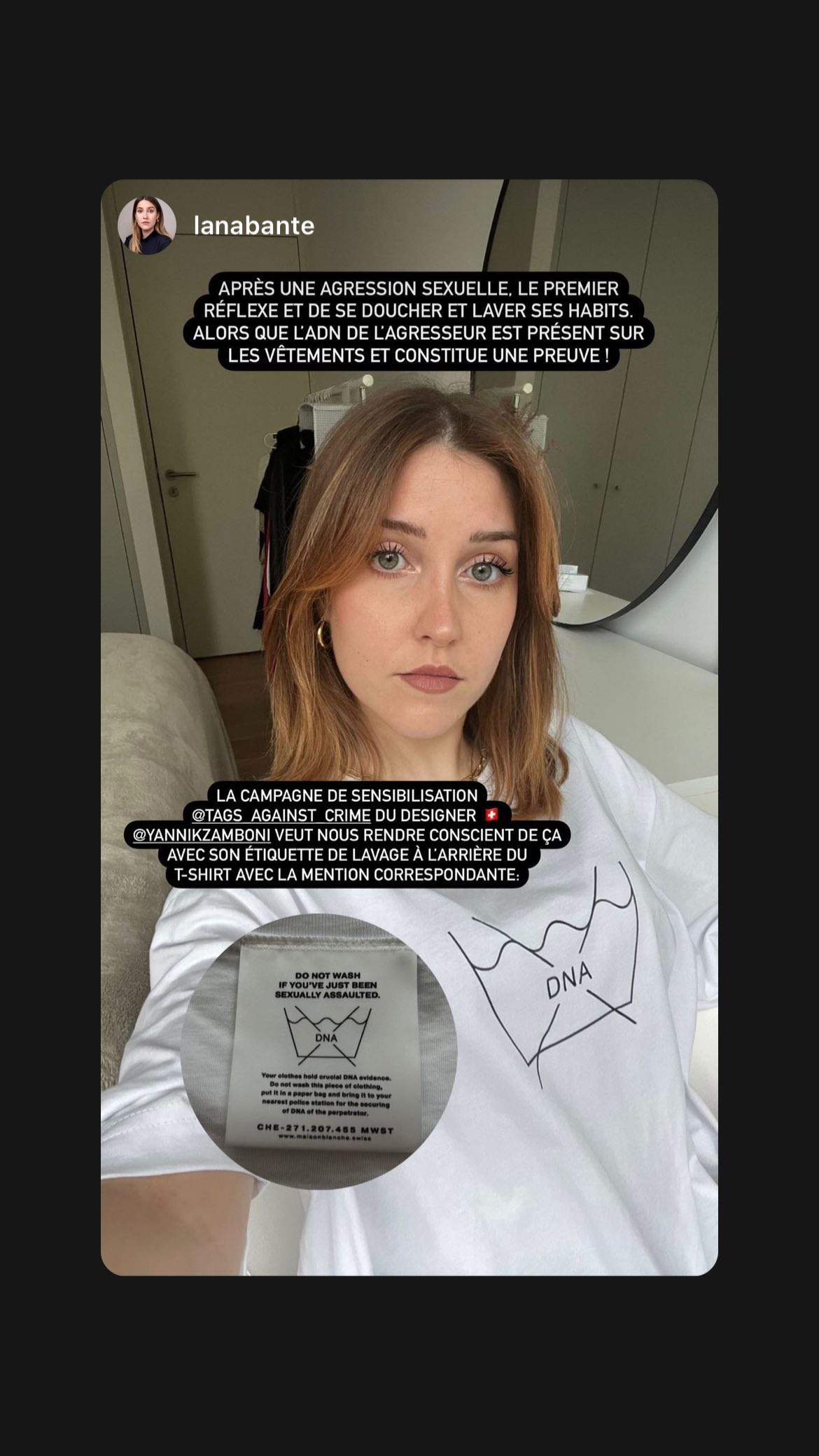 Tags against crime Kampagne mit Creative Lead von Wolfgang Bark