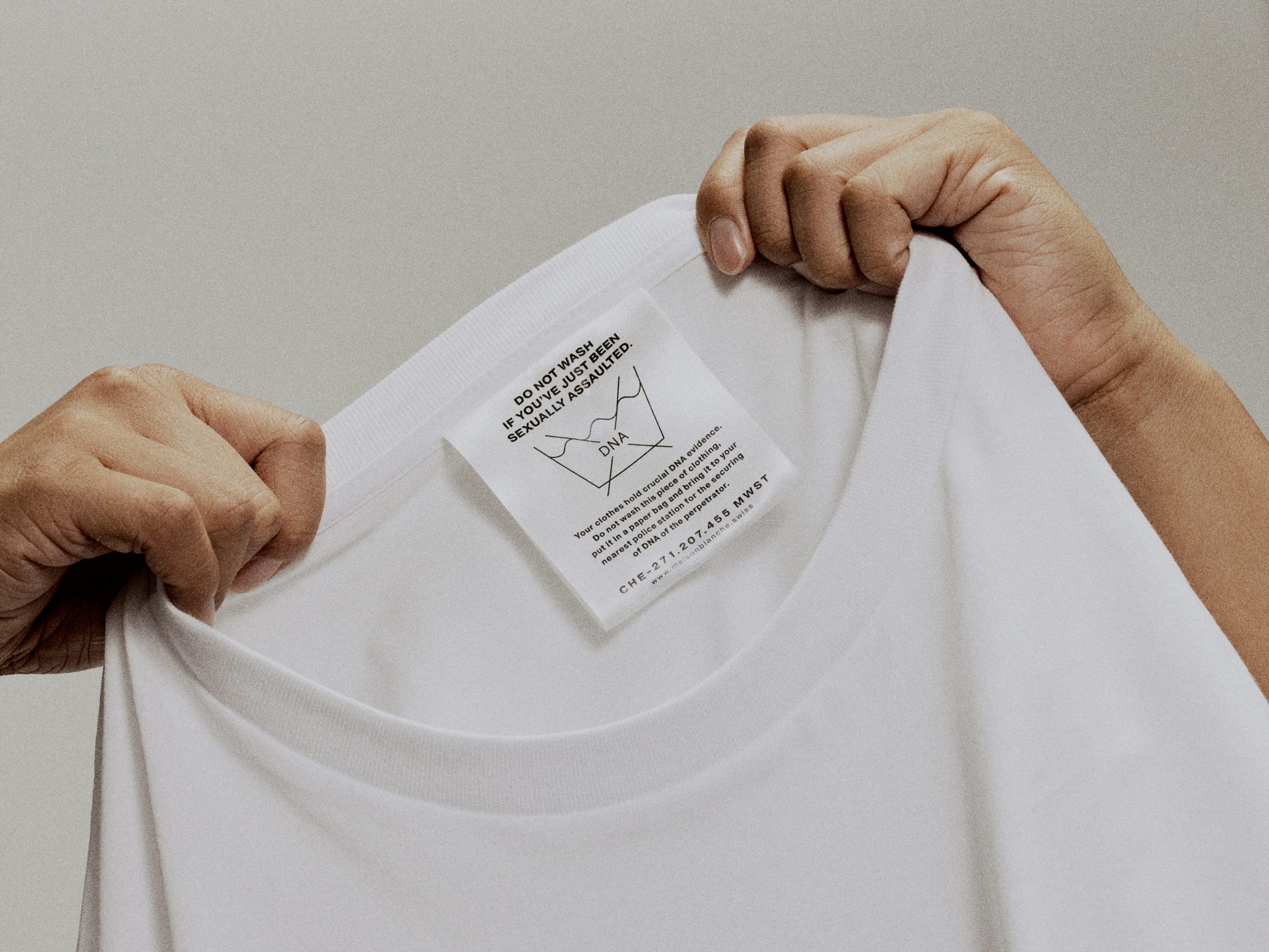 Tags against crime Kampagne mit Creative Lead von Wolfgang Bark