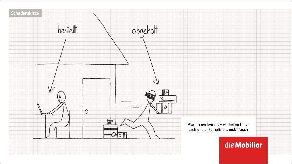 Klassiker der Mobiliar-Kommunikation mit Text und Idee von Wolfgang Bark